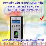 MÁY CHẤM CÔNG F708, F8, RJ-F708, F08 GIÁ RẺ NHẤT 0917207004