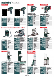 Magnetic Drilling Machines -METABO, may khoan tu METABO, GERMANY