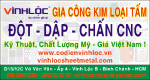 Gia công đột-dập-chấn cnc kim loại tấm