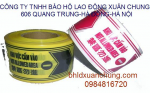 cuộn rào công trình đỏ trắng giá 55000vnd
