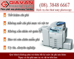 Máy photocopy cho thuê giá rẻ