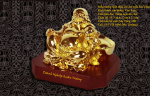 QÙA TẶNG TƯỢNG DI LẶC NGỒI MẠ VÀNG