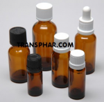 Chai thuỷ tinh nâu 10ml, 20ml, 30,40, 60, 75, 150ml