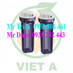 cốc lọc nhựa trong 10 inch răng 21mm, cốc lọc nhựa