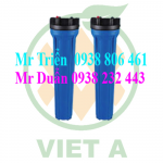 cốc lọc nhựa xanh, cốc lọc nước 20 inch xanh
