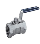 VAN BI TAY GẠT 1 MẢNH NỐI REN INOX 316-304