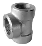 TÊ REN INOX ASTM A 182 ASME/ANSI B 16.11
