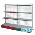 Kệ bày hàng áp tường