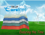 Tấm lợp Eurolines chống ăn mòn hóa chất