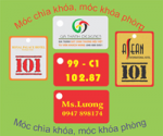 Móc chìa khóa, móc khóa phòng