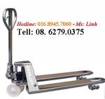 Xe nâng tay bằng inox INT25M giá rẻ call 0908204096
