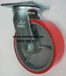 Bánh xe Pu Lõi Gang Càng Thép A Caster