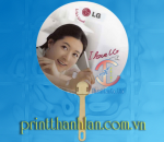 in quạt nan nhựa quảng cáo giá rẻ với nhiều mẫu mã mới lạ.