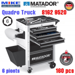 Tủ đồ nghề cao cấp 6 ngăn QUADRO Truck - 8162 9520
