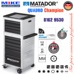 Tủ đồ nghề cao cấp 10 ngăn QUADRO Champion - 8162 9530