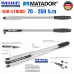 Cà lê lực 70-350 Nm - đầu vuông 1/2 inch - MULTITOUCH