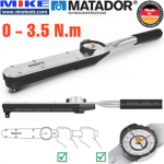 Cờ lê lực mặt đồng hồ 0 - 3.5 N.m - 1/4 inch