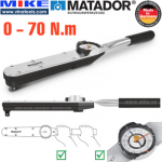 Cờ lê lực mặt đồng hồ 0 - 70 N.m - 3/8 inch