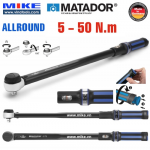 Cờ lê lực 5 - 50 N.m, đầu vuông 3/8 inch - ALLROUND