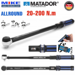 Cờ lê lực 20 - 200 N.m, đầu vuông 1/2 inch - ALLROUND