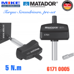 Tô vít lực 5 N.m - Torque Screwdrivers.