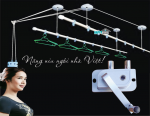 Giàn phơi thông minh treo trần HT - 68B
