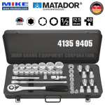 Bộ tuýp hệ inch 40 món - 12 points 12.5 TORX® - đầu vuông 1/2