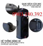 LOA VALI KÉO TEMEISHENG CÔNG SUẤT LỚN 2 BASS ĐÔI A65​