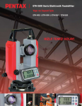 Máy Kinh Vĩ Điện tử PENTAX ETH - 500 Series