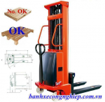 Xe nâng bán tự động Đài Loan 1 tấn cao 1.6 mét_0984910077