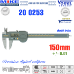 Thước cặp điện tử 150mm, IP67 - Vogel Germany