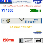 Thước thủy đế không có từ tính Nivo 200mm