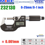 Panme điện tử 0-25mm, IP65