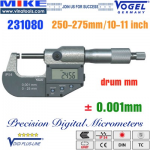 Panme điện tử 250-275 mm, IP54, drum mm