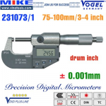 Panme điện tử 75-100 mm, IP54, drum inch