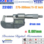 Panme điện tử 275-300 mm, IP54, drum inch