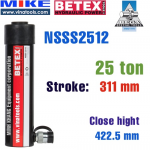 Kích thủy lực một chiều Bega NSSS2512 - Tải trọng 25 tấn
