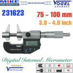 Panme điện tử 175-200 mm, IP54, drum inch