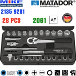 Bộ tuýp hệ inch 28 món 1/4 inch