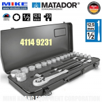Bộ tuýp hệ mét 24 món – 12 points 12.5mm