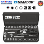 Bộ tuýp hệ mét 32 món 6 points TORX 6.3