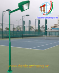 Trụ đèn chiếu sáng sân bóng mini, sân tennis