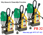 Máy khoan từ Powerbor PB32, khoan từ 32mm
