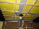 Bán bông thủy tinh dạng tấm - Bông tấm sợi khoáng cách âm vách
