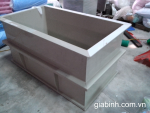 Gia công bể chứa hóa chất điện hóa, điện giải inox