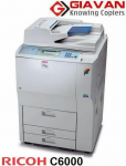 Máy photocopy RICOH C6000 kèm dịch vụ hỗ trợ tại tận bình