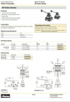 Van gạt tay, hand valve parker HV4200-8|hv4400-10|hv4400-15