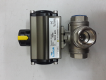 van bi đóng mở khí nén 3P RD25