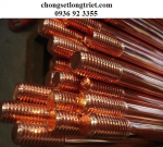 Cọc tiếp địa thép mạ đồng, cọc đồng đỏ, cọc đồng vàng