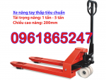 Xe nâng tay thấp 2 tấn giá rẻ